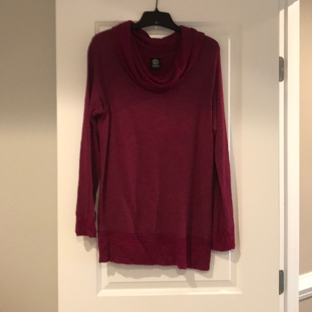Cranberry bobeau tunic